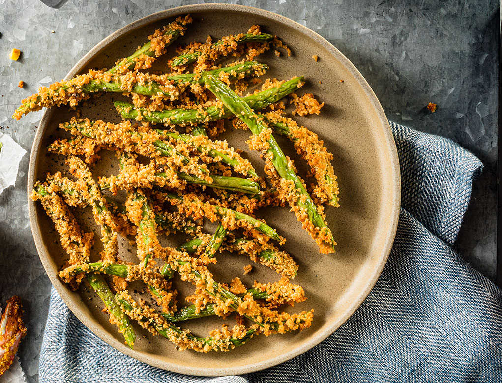 Air Fryer Spicy Green Beans