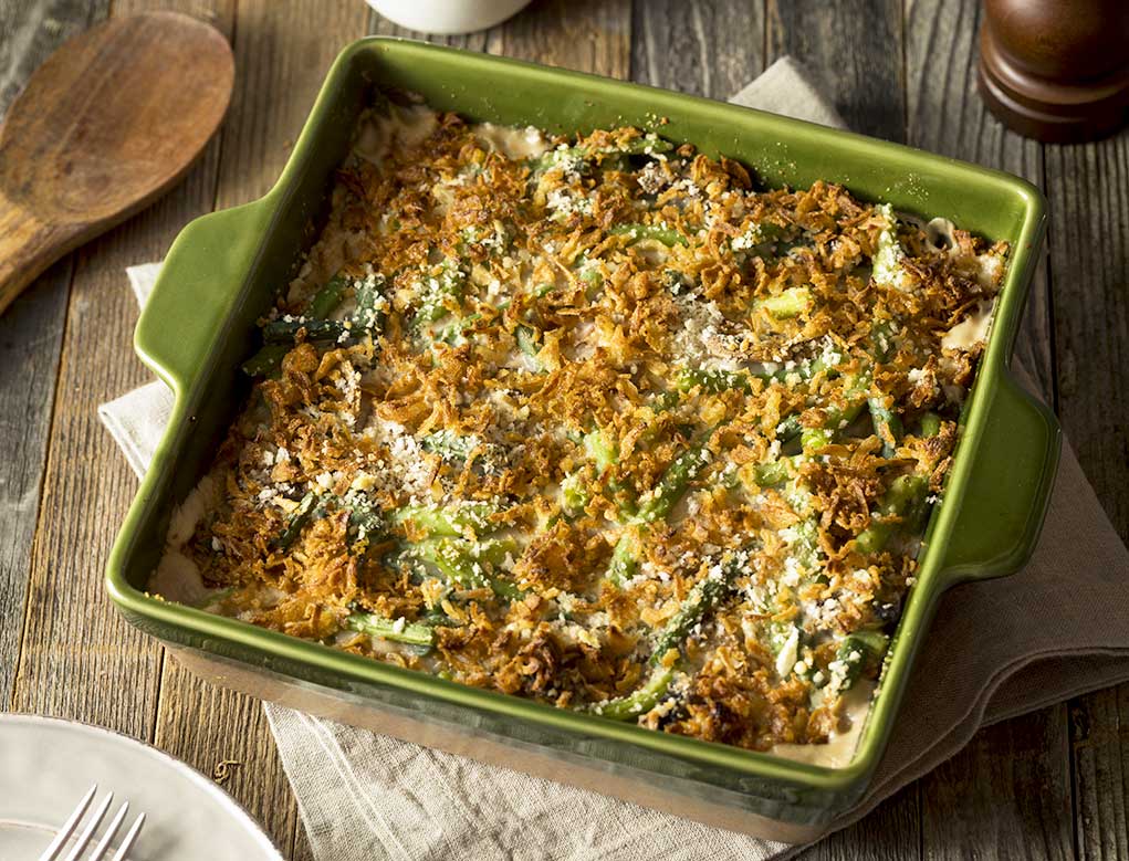 Healthy Homemade Green Bean Casserole