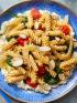 Chickpea Pasta & Seasoned Ricotta with Caramelized Fennel and Onion