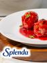 Turkey meatballs with cranberry sauce