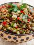 A bowl of easy to cook lentils for beginners