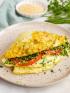 Quinoa, Spinach & Hummus Egg White Wraps