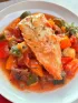 Baked Tilapia with Roasted Veggies