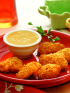 Chicken Nuggets with Honey Mustard Dipping Sauce