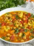 Curried Chickpea Stew with Roasted Vegetables