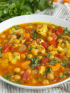 Curried Chickpea Stew with Roasted Vegetables