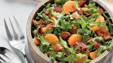 Arugula Salad with Mandarin Oranges