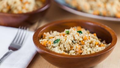 Cauliflower Fried "Rice"