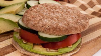 Avocado Veggie Sandwich