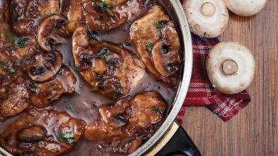 Balsamic Chicken with Mushrooms