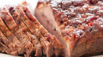 Brisket with Wine Reduction