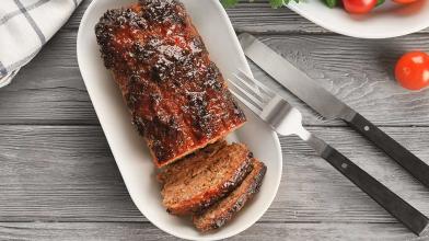 Budget-Friendly Herb Garlic Meatloaf