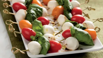 Caprese Kabobs
