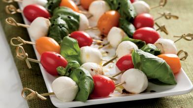 Caprese Kabobs