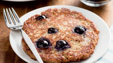 Blueberry Almond Pancakes