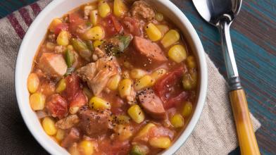 Cajun-Style Corn Soup