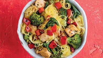 Spaghetti Squash Primavera