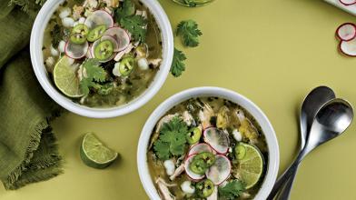 Green Chile Pork Pozole