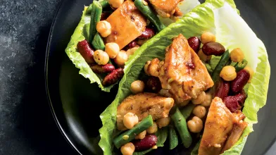Smoky Chicken and Three Bean Salad