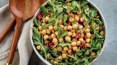 Garbanzo Bean and Arugula Salad