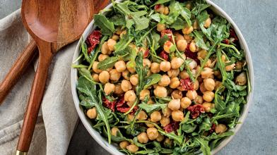 Garbanzo Bean and Arugula Salad
