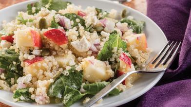 Baby Kale and Quinoa Salad