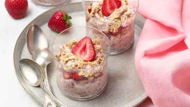 Strawberry Mascarpone Parfaits