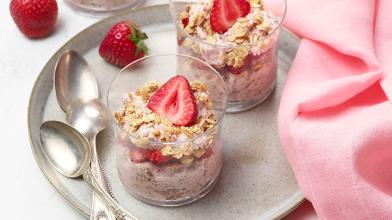 Strawberry Mascarpone Parfaits