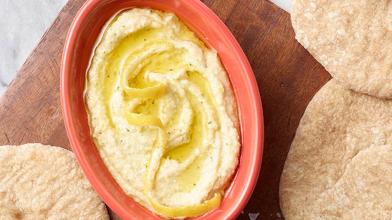 White Bean, Lemon, and Herbed Feta Dip