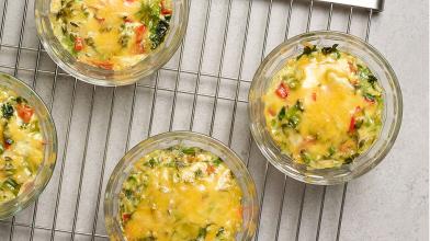 Instant Pot Individual Egg and Vegetable Frittatas