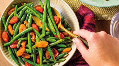 Easy Middle Eastern Green Beans