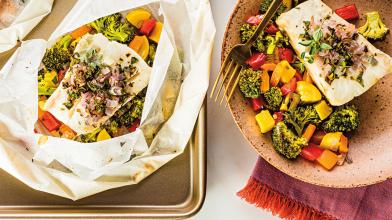 Seasonal Baked Whitefish Pouch