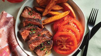 Coffee-Rubbed Steak