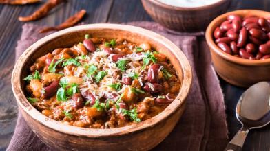 Instant Pot Pumpkin-Spiced Turkey Chili