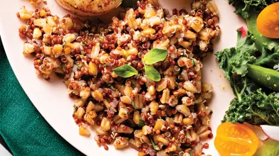 Red Quinoa and Farro