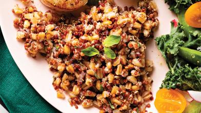 Red Quinoa and Farro
