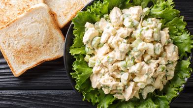 Easy Chicken Salad Toast