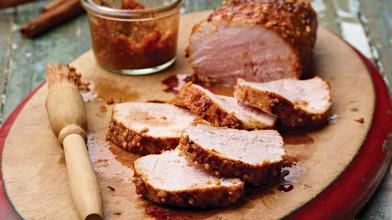 Vindaloo-Style Roasted Pork Tenderloin