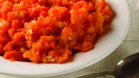 Rutabaga and Carrot Hash
