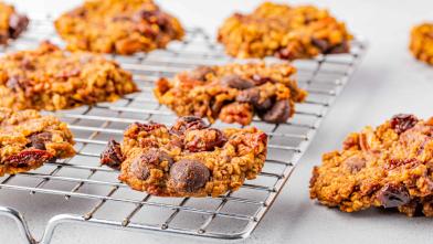 Cherry Chocolate Chip Trail Mix Cookies