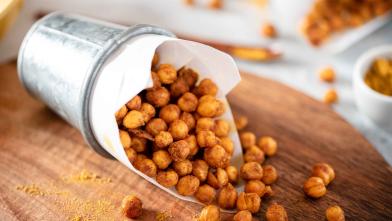 Roasted BBQ Chickpeas