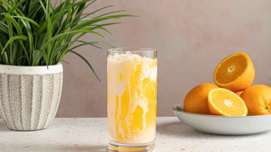 Orange Cream Italian Soda