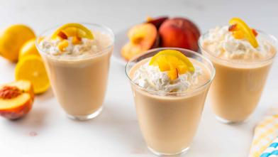 Peach & Cream Smoothie