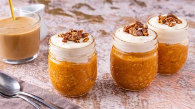 Pumpkin Pie Overnight Oats