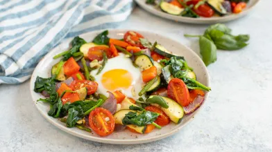Savory Egg and Veggie Breakfast Bowl
