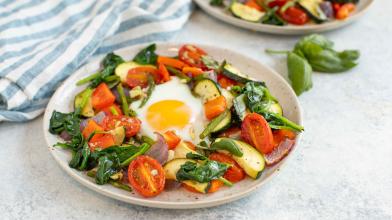 Savory Egg and Veggie Breakfast Bowl