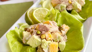 tropical tuna salad cup