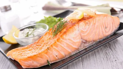 Baked Sockeye Salmon Fillet