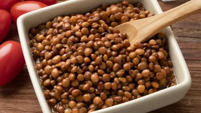 Cooked Lentils
