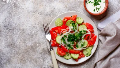 Greek-Style Dipping Plate 